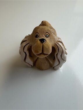 a vintage Artesania Rinconada Cocker Spaniel figurine
